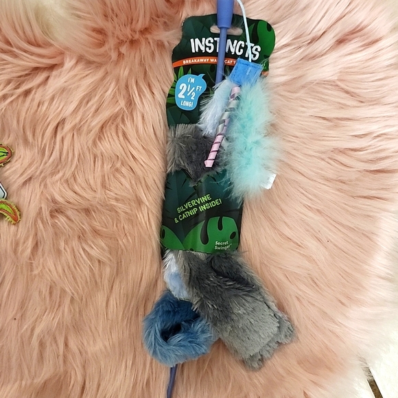 Brand New BUNDLE ASSORTED BRANDS CAT TOYS & TEASER WAND-3CT - Picture 5 of 5